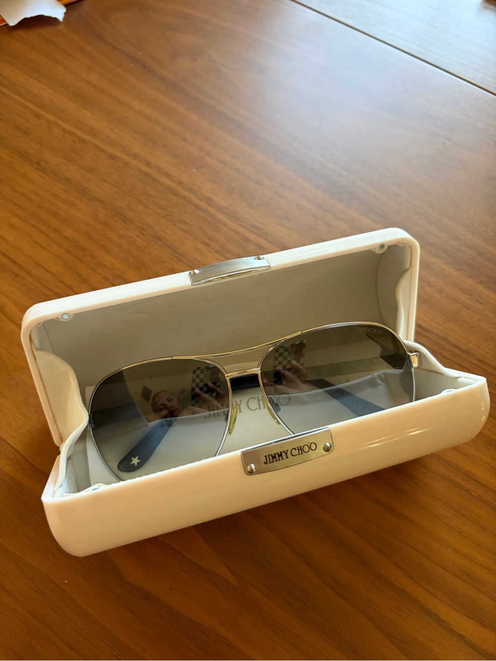 Jimmy Choo Women’s Aviator Sunglasses